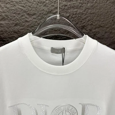 Футболка Christian Dior Frontside Logo Chinislion Dior "White" фото № 2