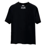 Футболка Christian Dior Frontside Contrast Logo On Collar