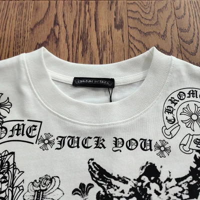 Футболка Chrome Hearts Logos And Symbols "White" фото № 4