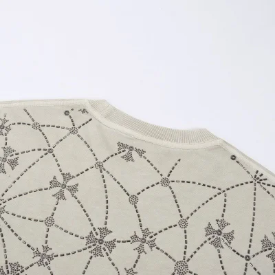 Футболка Chrome Hearts With Logo And Bound Print "Beige" фото № 5