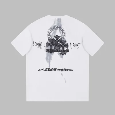 Футболка Chrome Hearts Looking "White" фото № 2