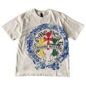 Футболка Chrome Hearts With A Bright Logo "White"