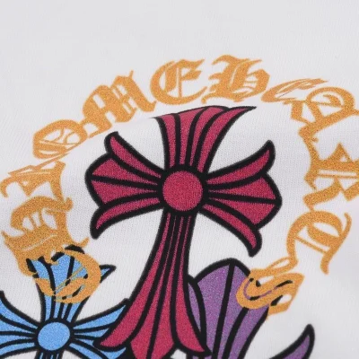 Футболка Chrome Hearts Colored Emblems "White" фото № 4 Футболка Chrome Hearts Colored Emblems "White" фото № 4