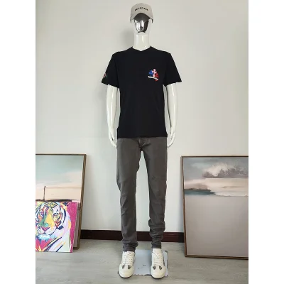 Футболка Chrome Hearts Multicolor Print "Black" фото № 6