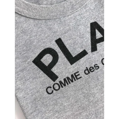 Футболка Comme des Garçons Play Black Heart "Gray" фото № 4