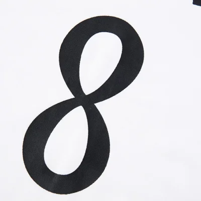 Футболка Dior Number 8 "White" фото № 3