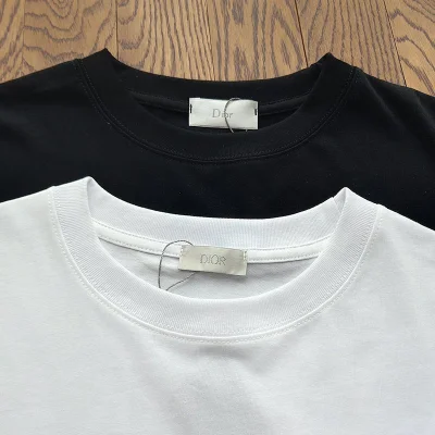 Футболка Dior With Text Print "Black" фото № 4