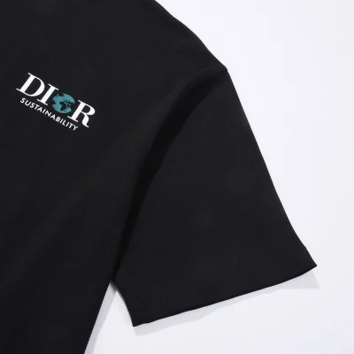 Футболка Dior Planet "Black" фото № 3