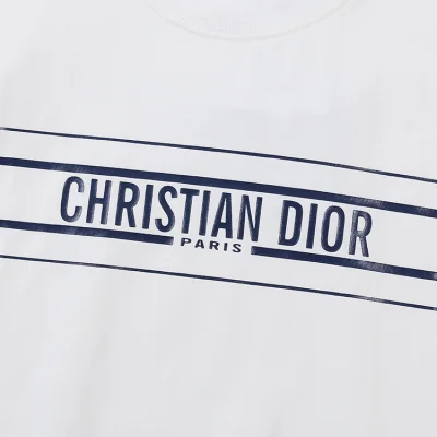 Футболка Dior Small Star At The Back "White" фото № 3
