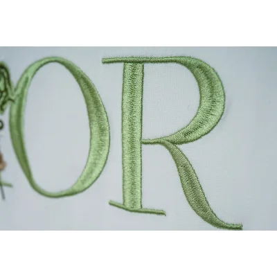 Футболка Dior Logo With Flower "White" фото № 4 Футболка Dior Logo With Flower "White" фото № 4