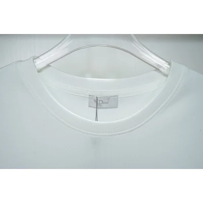 Футболка Dior Logo With Flower "White" фото № 2 Футболка Dior Logo With Flower "White" фото № 2