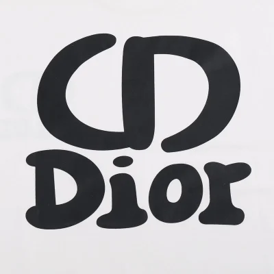 Футболка Dior With An Abbreviation "White" фото № 3