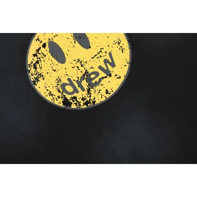 Футболка Drew House Emoji Logo "Black/Yellow" фото № 5