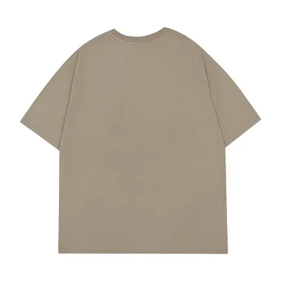 Футболка Drew House With A Black And Yellow Text Logo "Gray/Brown" фото № 2