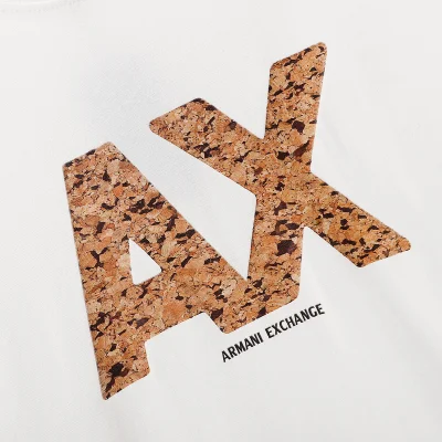 Футболка Emporio Armani Capital Letters AX "White" фото № 2 Футболка Emporio Armani Capital Letters AX "White" фото № 2