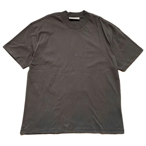 Футболка Fear Of God Cotton — Base "Brown/Black"