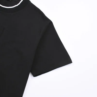 Футболка Fendi Logo Embossing Style "Black" фото № 2