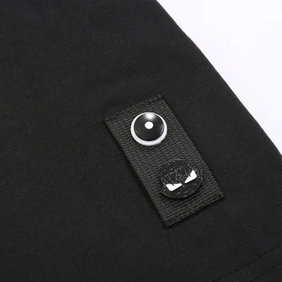 Футболка Fendi Logo Embossing Style "Black" фото № 3