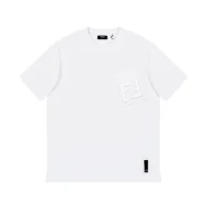 Футболка Fendi The Letter F Are Inverted "White"