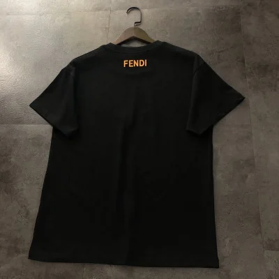 Футболка Fendi Eyes "Black" фото № 5