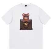 Футболка Fendi Bear Peeking Out Of Bag "White"