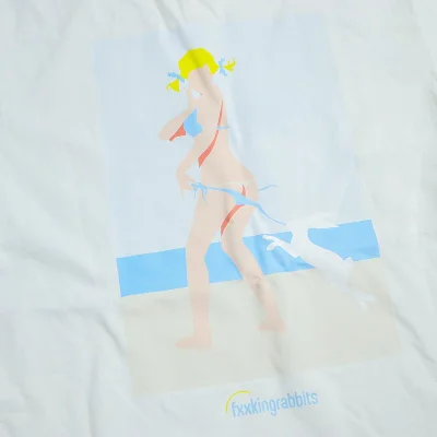 Футболка FR2 Woman In Swimwear "White" фото № 4 Футболка FR2 Woman In Swimwear "White" фото № 4