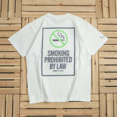 Футболка FR2 No Smoking Sign "White" фото № 2