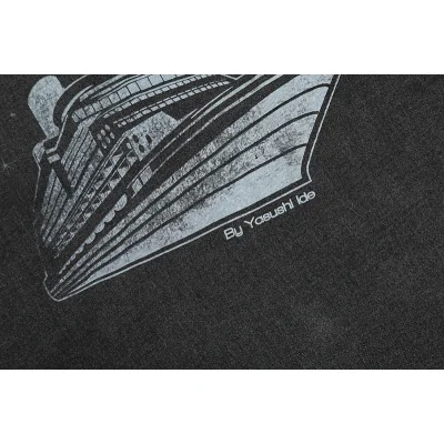 Футболка Gallery Dept Cosmic Suite "Black/Gray" фото № 3