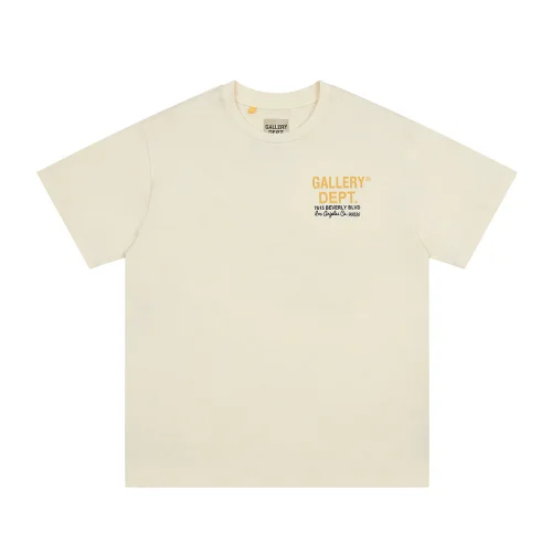 Футболка Gallery Dept With A Car Print "Beige"