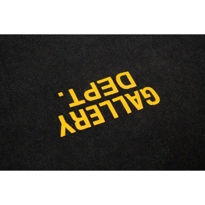 Футболка Gallery Dept With An Inverted Logo "Black" фото № 3