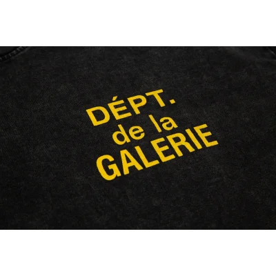 Футболка Gallery Dept With The Inscription Brand "Black" фото № 3