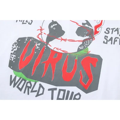 Футболка Gallery Dept Corona "White" фото № 9