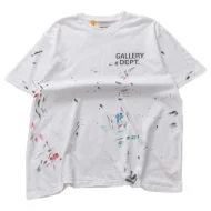 Футболка Gallery Dept Multicolored Brush Strokes "White"