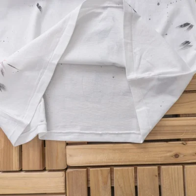 Футболка Gallery Dept Multicolored Brush Strokes "White" фото № 4