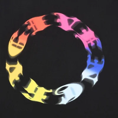 Футболка Givenchy Colorful Circle "Black" фото № 6