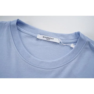 Футболка Givenchy An Eagle Carrying Skulls "Blue" фото № 6
