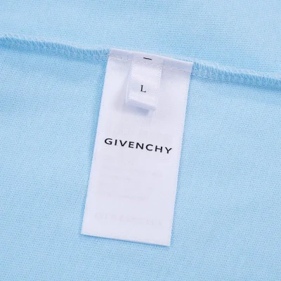 Футболка Givenchy Letter-Print "Blue" фото № 6