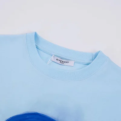Футболка Givenchy Letter-Print "Blue" фото № 9