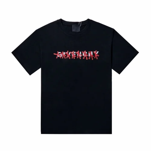 Футболка Givenchy Filled Logos "Black"