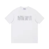 Футболка Givenchy With Silver Logo Printing "White"