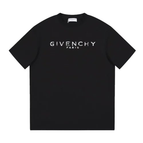 Футболка Givenchy With A Letter Logo On The Back "Black"