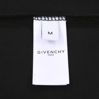 Футболка Givenchy With A Letter Logo On The Back "Black" фото № 8