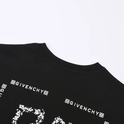 Футболка Givenchy With A Letter Logo On The Back "Black" фото № 9