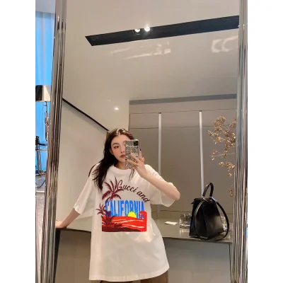 Футболка Gucci Sunny California "White" фото № 3