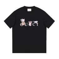 Футболка Gucci Cats "Black"
