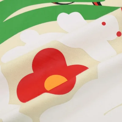 Футболка Gucci Red Tulips "Beige" фото № 6