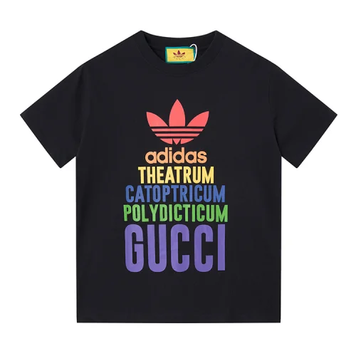 Футболка Gucci X Adidas Catoptricum Polydicticum "Black"