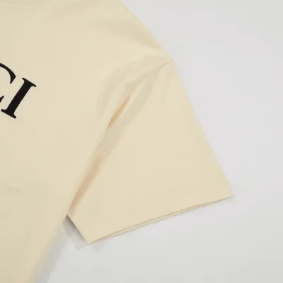 Футболка Gucci With A Cute Rabbit Print "Beige" фото № 5