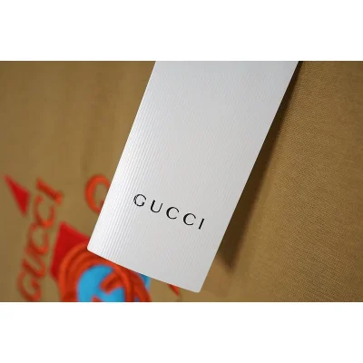 Футболка Gucci Five - Pointed Star "Brown" фото № 4