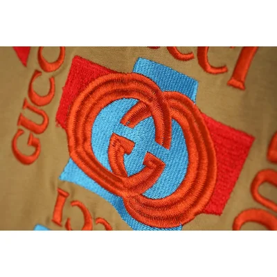 Футболка Gucci Five - Pointed Star "Brown" фото № 8